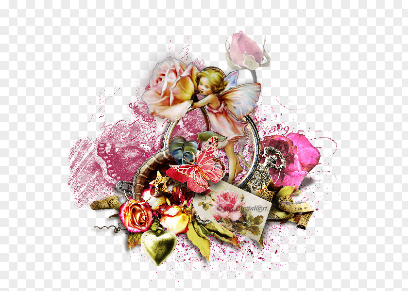 Design Quilling Paper Art Garden Roses PNG