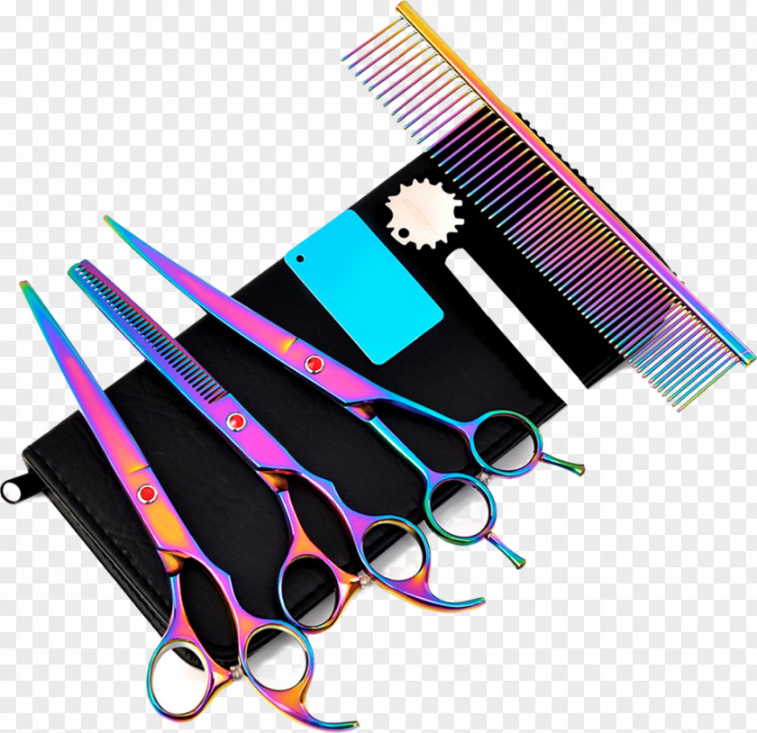 Dog Grooming Thinning Scissors Pet PNG