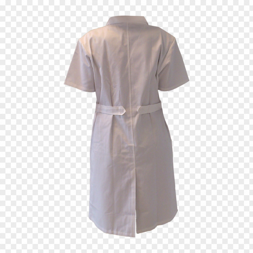 Dress Robe Sleeve Beige Neck PNG