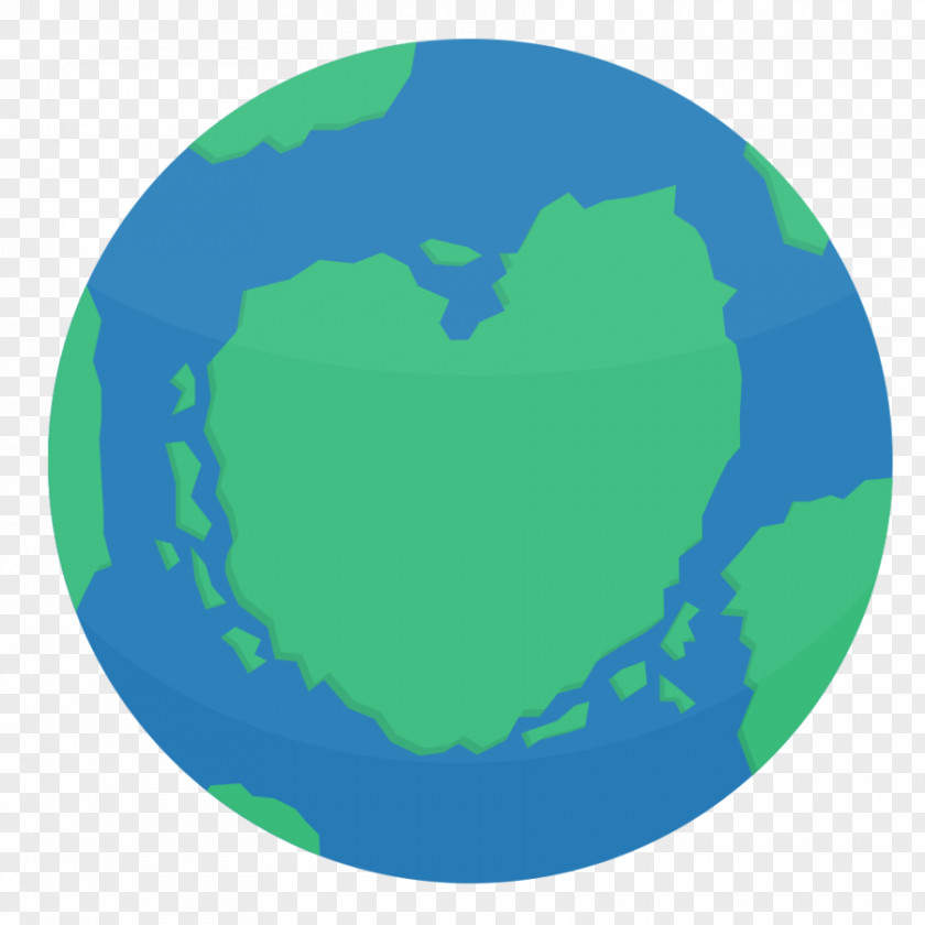 Earth Vector Globe Flat Design Thepix PNG