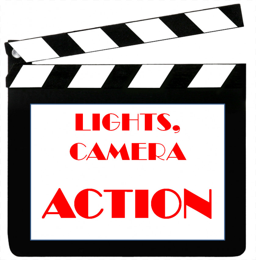 Lights Camera Action Hollywood Light Film Clip Art PNG