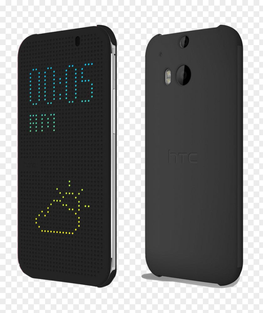 Smartphone Mobile Phone Accessories HTC Desire 626 Dot View Case Black One (M8) PNG