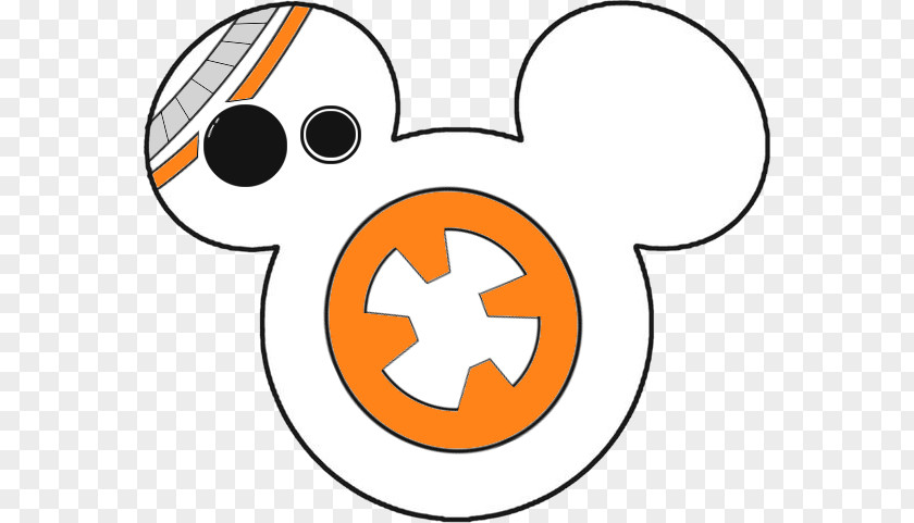 Star Wars Mickey Mouse BB-8 T-shirt Minnie Iron-on PNG