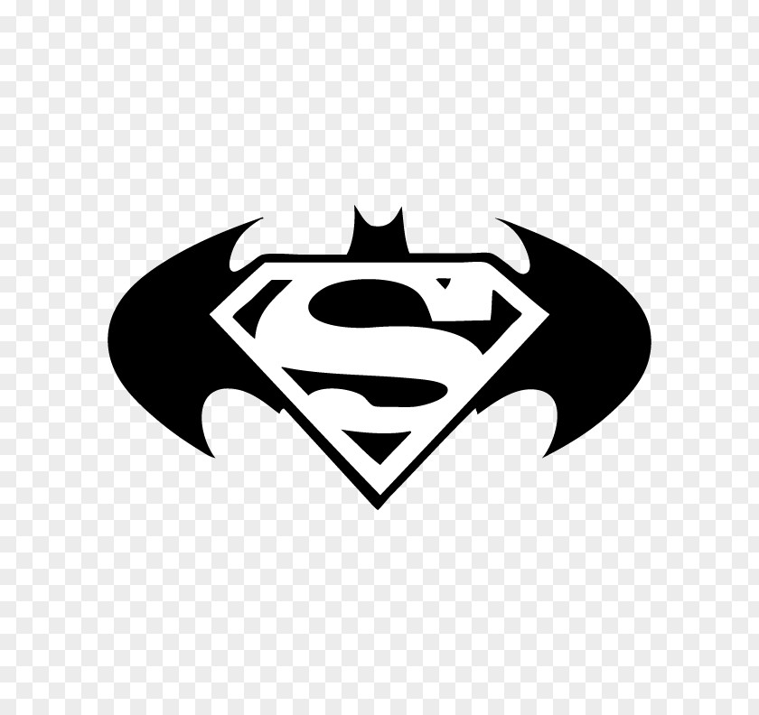 Superman Vs Batman Clipart Clark Kent Superman/Batman Logo Decal PNG