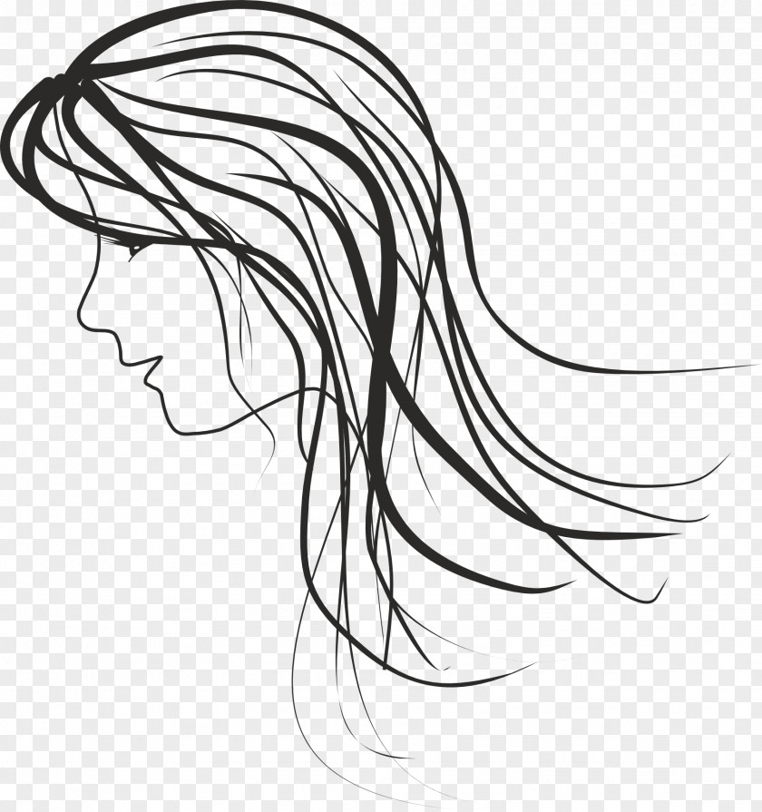 Woman Clip Art Sketch Image PNG