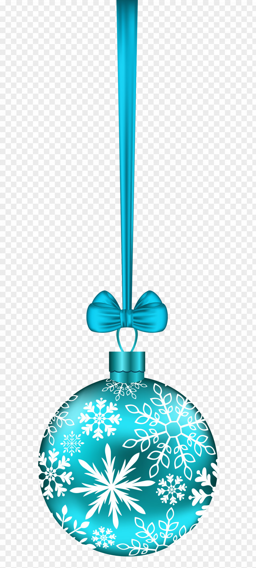 Blue Christmas Ball Transparent Clip Art Image PNG