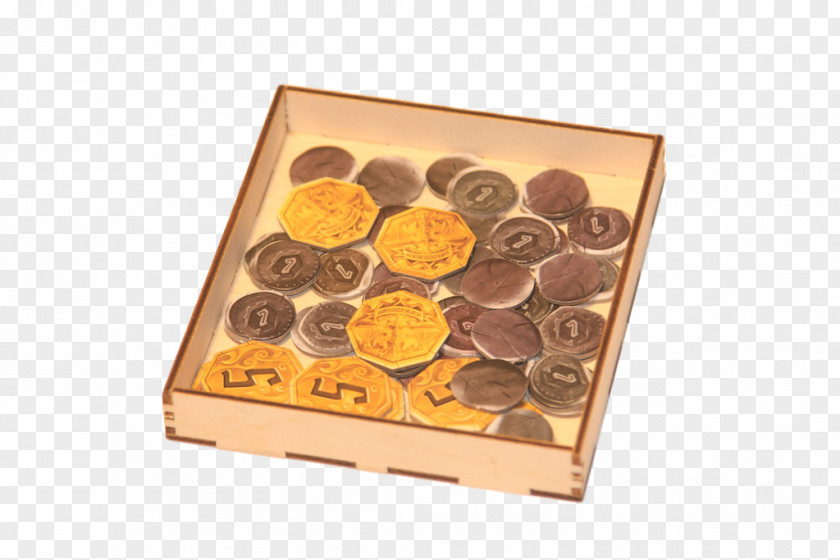 Box Coin Tray Praline PNG