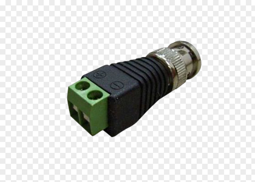 Camera Electrical Connector BNC Closed-circuit Television Balun Screw Terminal PNG