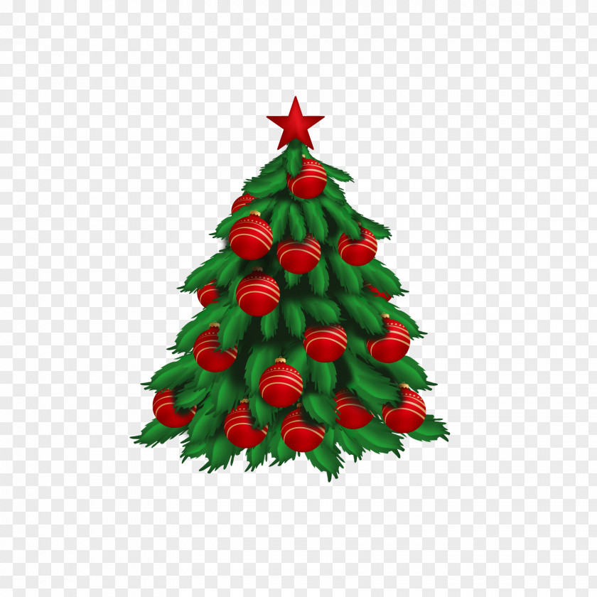 Christmas Tree New Years Day Happiness Wish PNG
