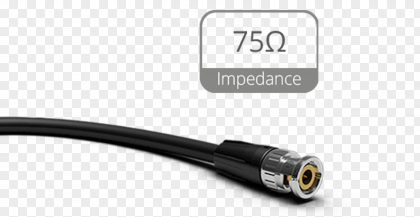 Coaxial Cable BNC Connector Characteristic Impedance RG-58 Electrical PNG