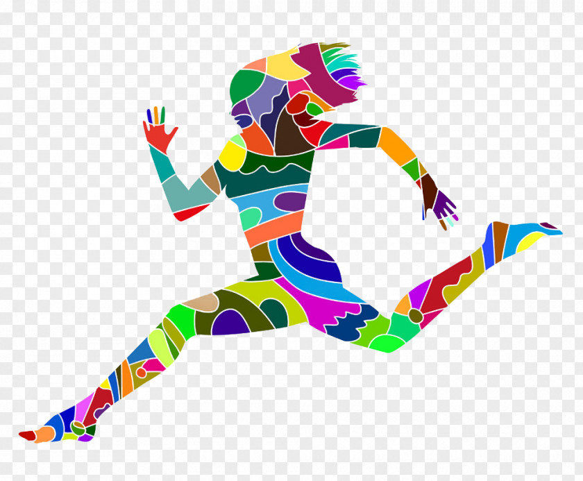 Colorful Characters Who Race Silhouette Royalty-free Illustration PNG