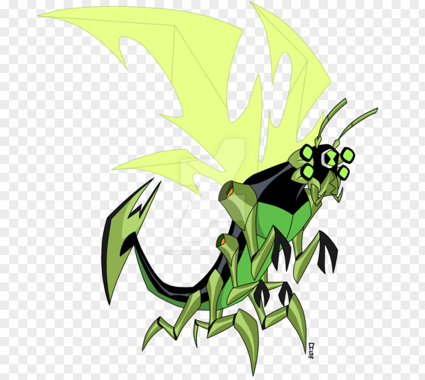 Dried Mango Ben 10: Omniverse YouTube Stinkfly Reboot PNG