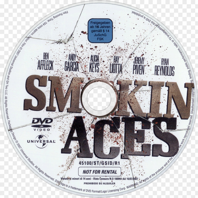 Dvd DVD Smokin' Aces Thriller 0 Film PNG
