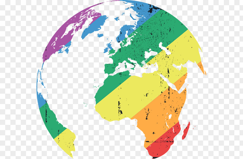 Global Map Europe Africa Globe Middle East PNG