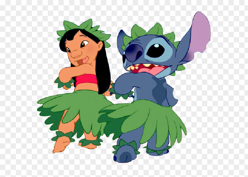 Lilo & Stitch Pelekai Nani Hula PNG