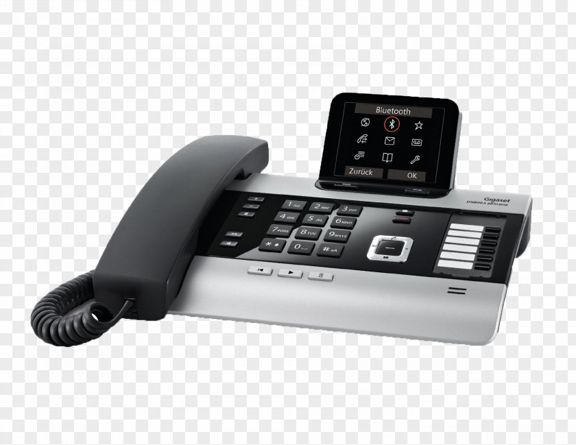 Panasonic Gigaset DX800A All In One Communications Digital Enhanced Cordless Telecommunications Telephone PNG
