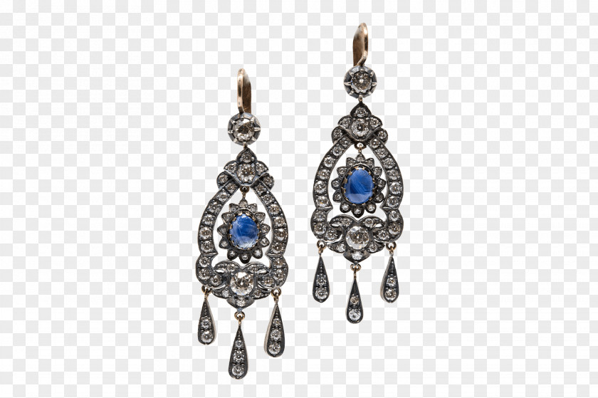 Sapphire Earring Gemstone Diamond Emerald PNG