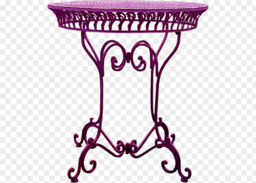 Table Coffee Tables Chair Purple Clip Art PNG