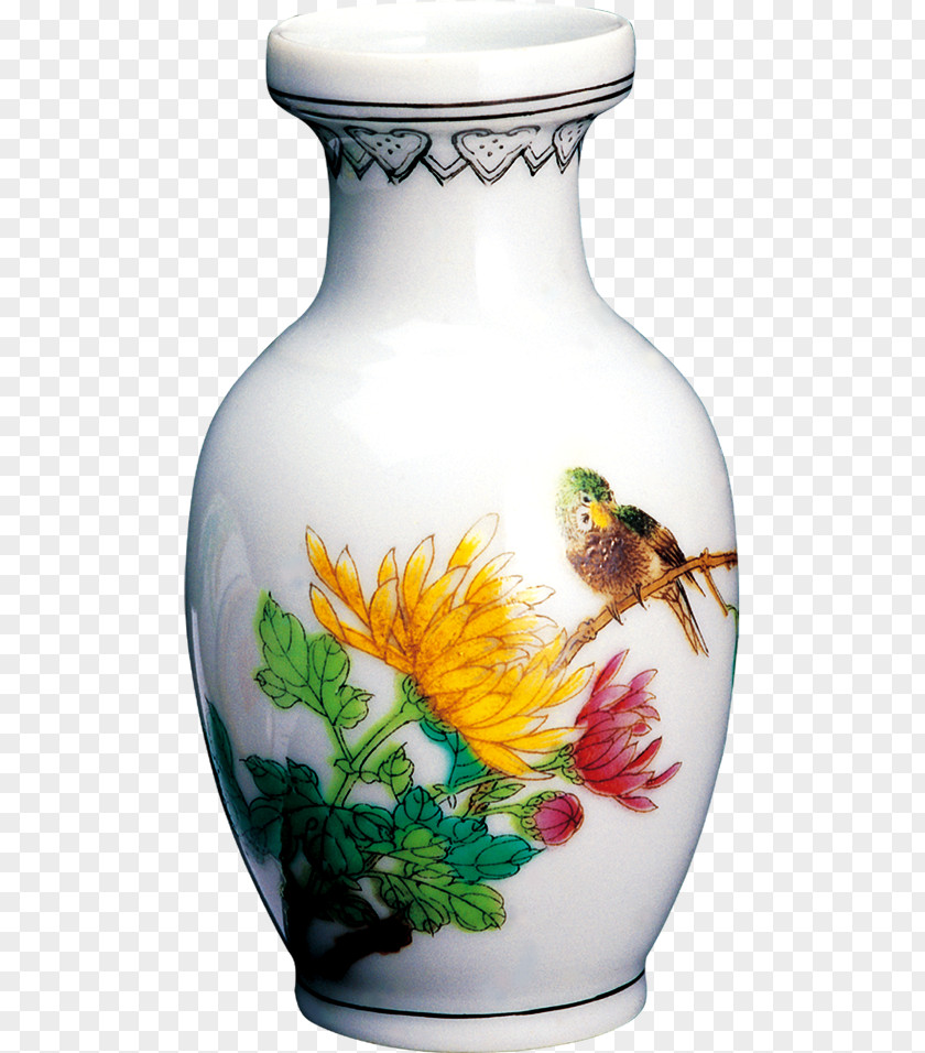 Vase Porcelain Blue And White Pottery Chinoiserie PNG