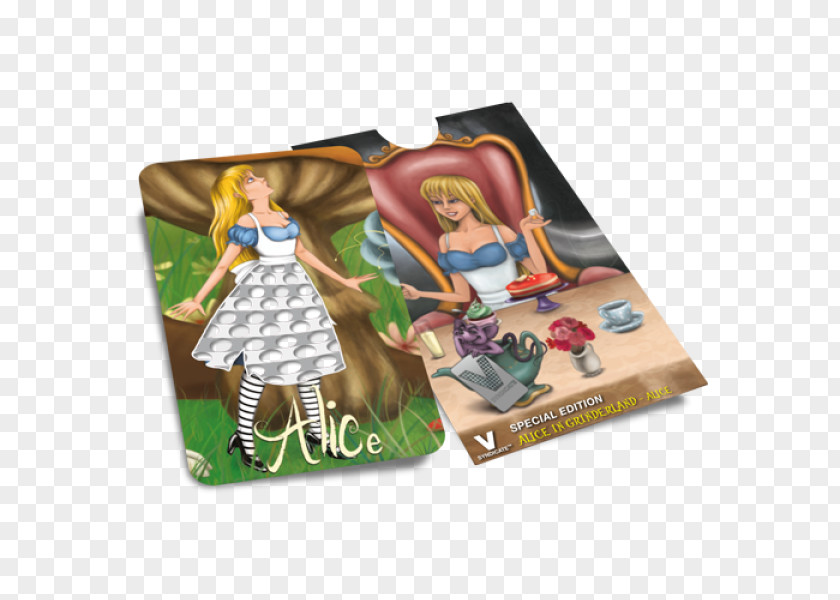 Alice Card Grinding Machine Credit Grinder Cards Herb Alice's Adventures In Wonderland PNG
