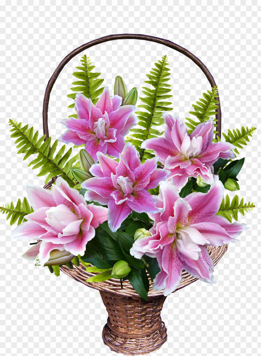 Lily Floral Design Flower Bouquet Cut Flowers Floristry PNG
