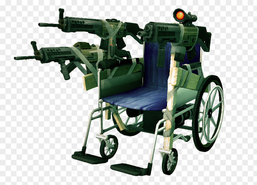 Machine Gun Dead Rising 2: Case Zero Blitzkrieg Wheelchair PNG
