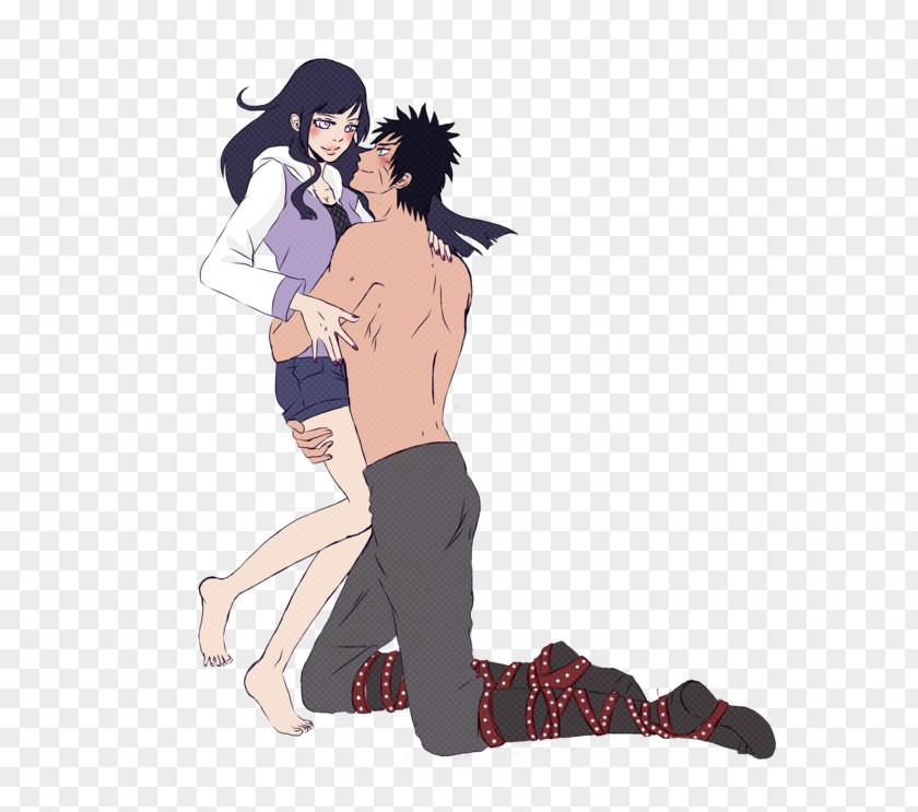 Naruto Hinata Hyuga Menma Fan Art PNG