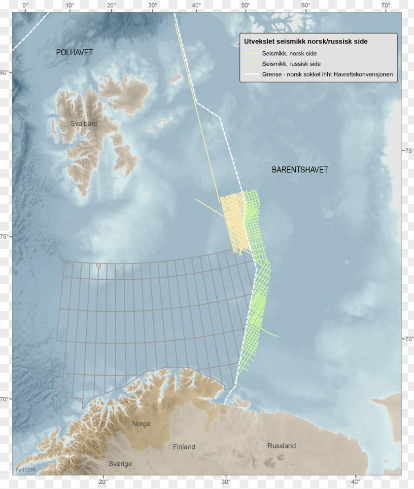 Russia Norway–Russia Border Barents Sea Norwegian Petroleum Directorate Reflection Seismology PNG