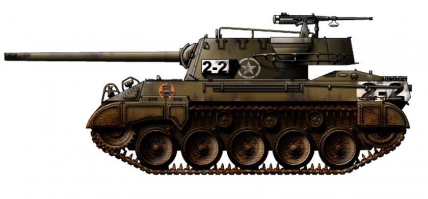 Tanks General Motors M18 Hellcat Tank Destroyer Buick PNG