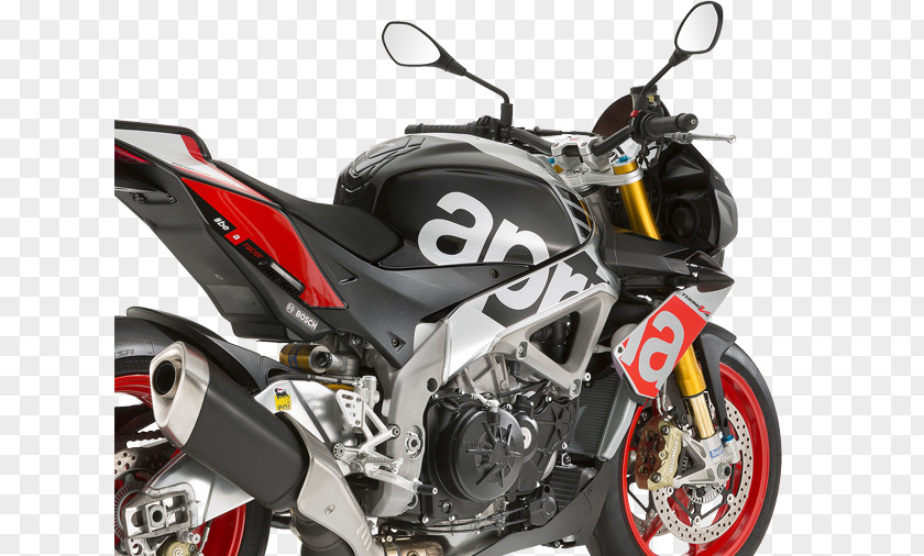 Aprilia Tuono Exhaust System RSV4 V4 Engine PNG