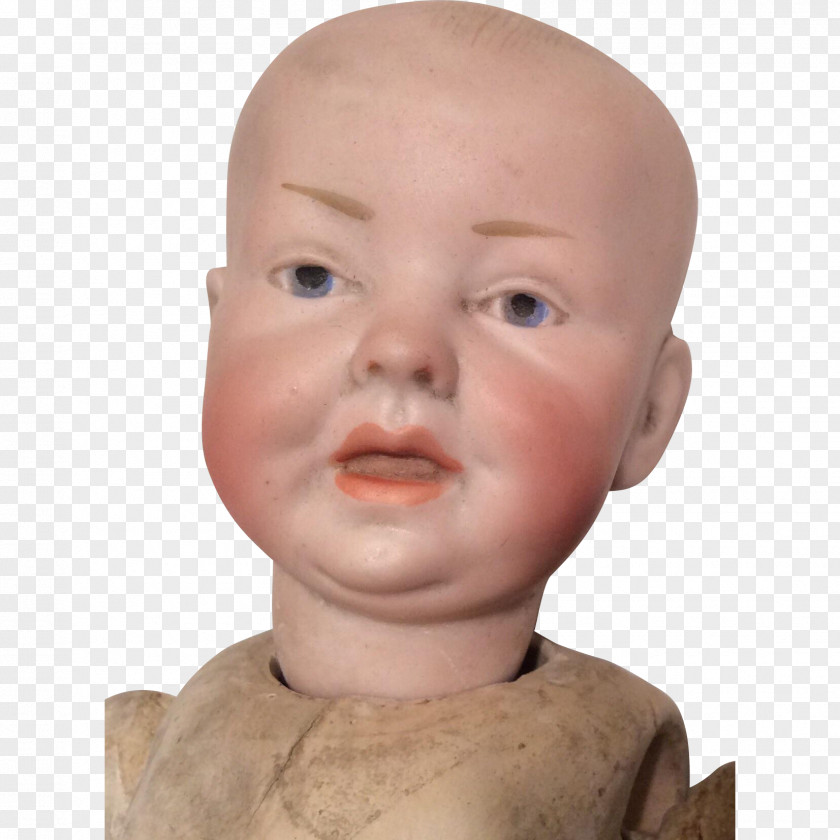 Baby Doll Chin Head Face Infant PNG
