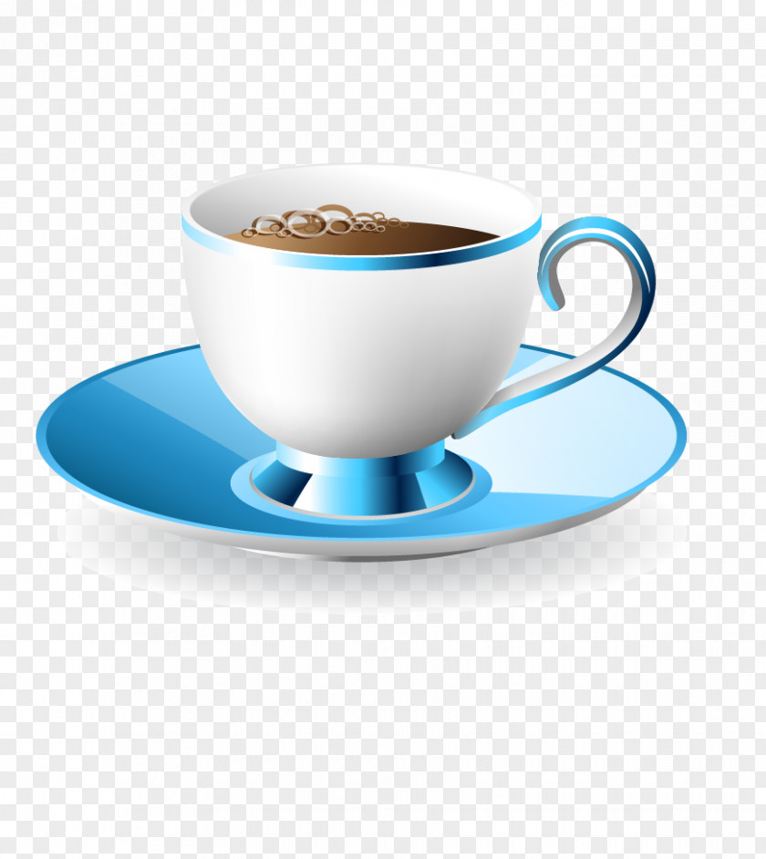 Blue Mug Coffee Cup PNG