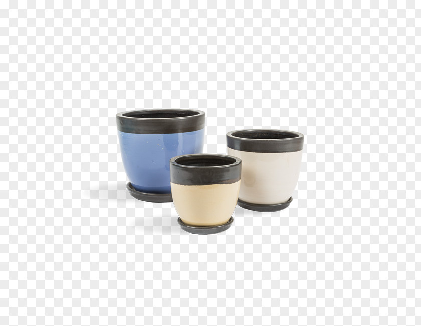 Ceramic Pottery Flowerpot Plastic Mug Saucer PNG