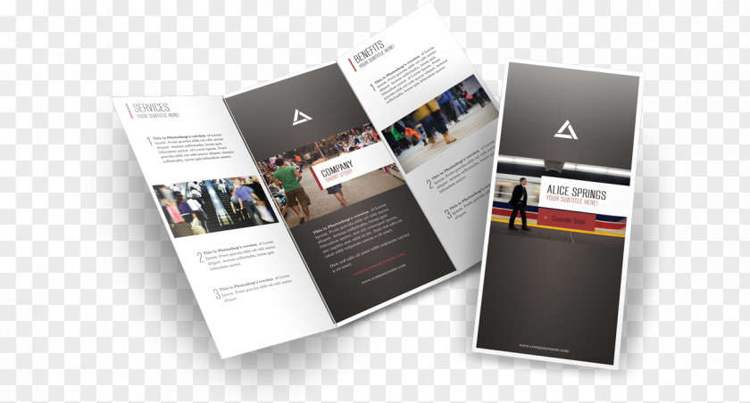 Design Mockup Brochure Graphic PNG