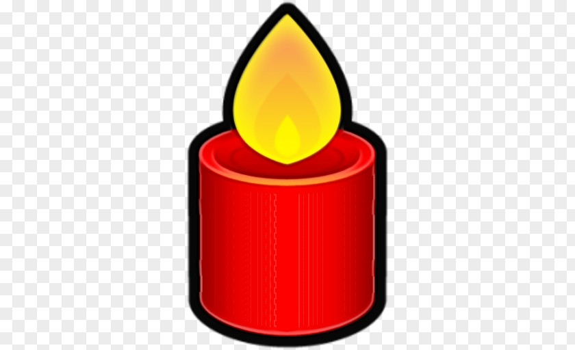 Flameless Candle Yellow Christmas Lights Cartoon PNG