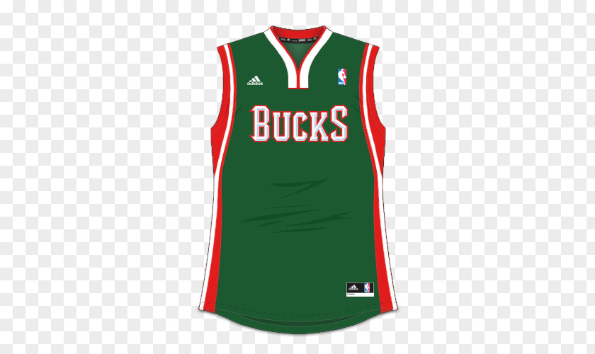 Listra Sports Fan Jersey Milwaukee Bucks Sleeveless Shirt PNG