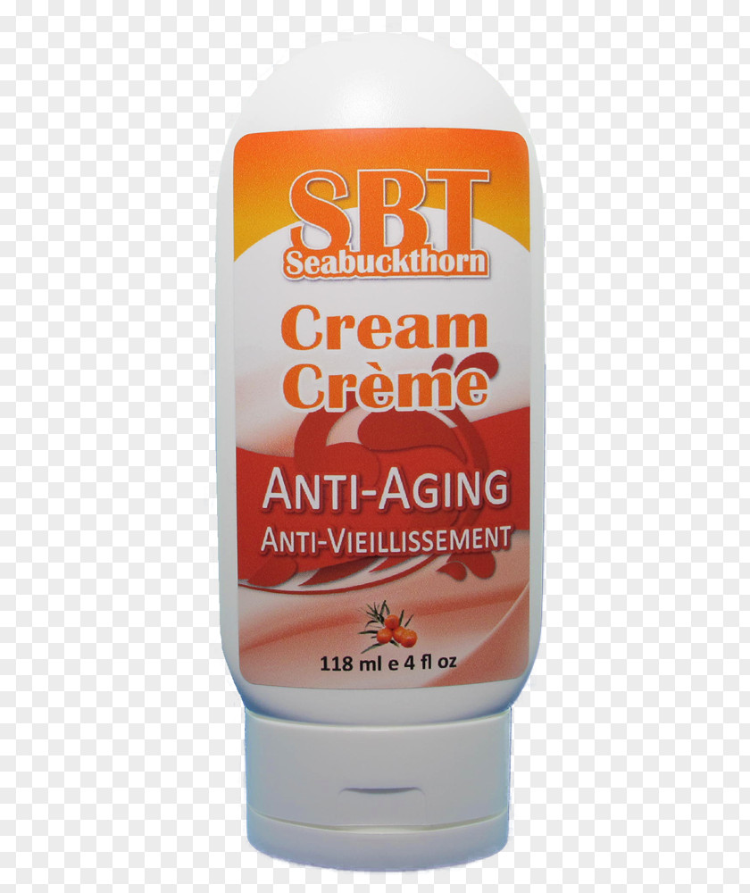 Seabuckthorn Anti-aging Cream Lotion Sunscreen Skin Care PNG