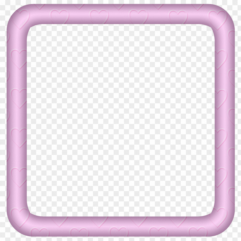 Square Frame Purple Violet Lilac Blogger PNG