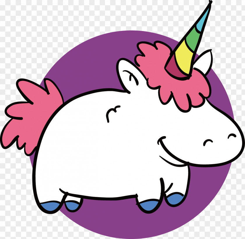 Unicorn Euclidean Vector Illustration PNG