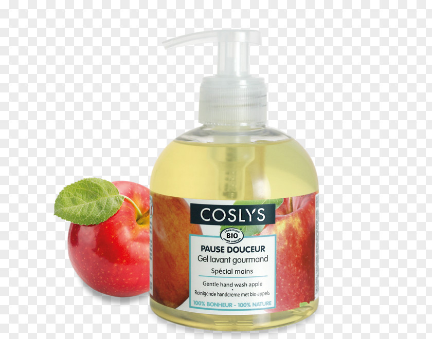 Apple Organic Food Lotion Liquid Cosmetics PNG