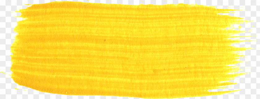 Brushs Yellow Paintbrush Watercolor Painting PNG