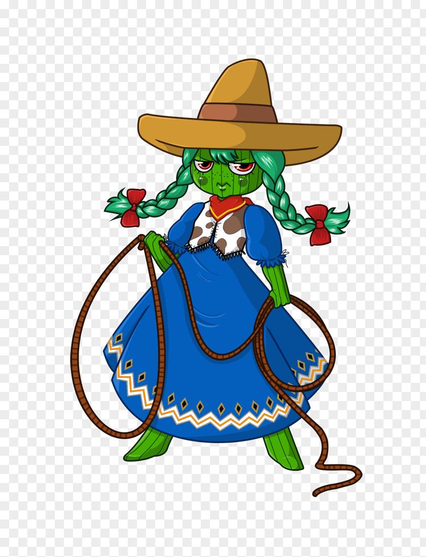 Cactus Cartoon Woman Cactaceae Fan Art PNG