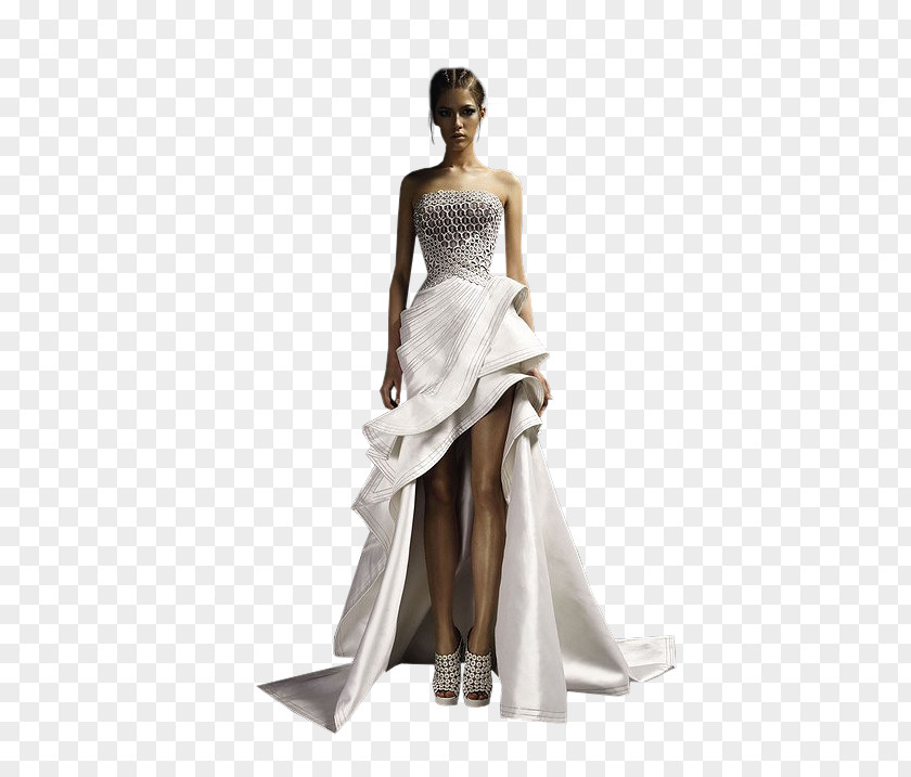 Dress Wedding Fashion Model Party Cocktail PNG