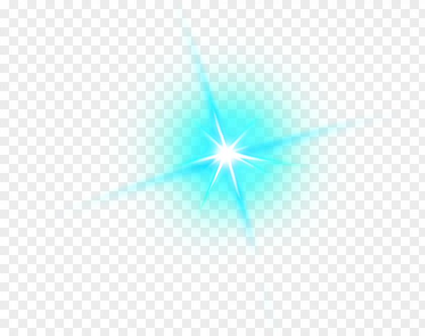 Green Simple Star Effect Elements Symmetry Blue Point Triangle Pattern PNG