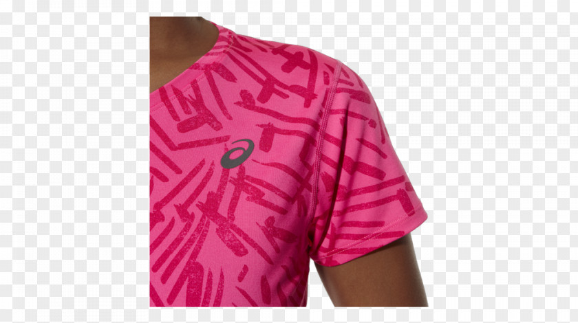 T-shirt Sleeve Shoulder Pink M Product PNG