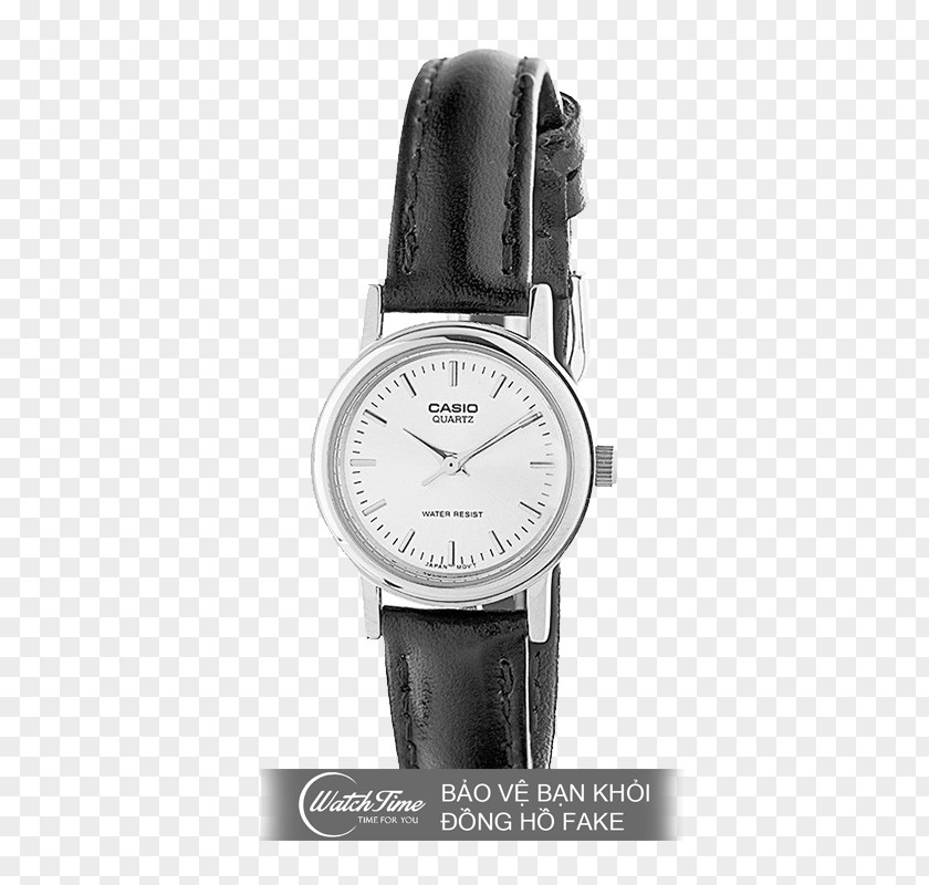 Watch Casio Women's Pink Dial Analog Leather PNG