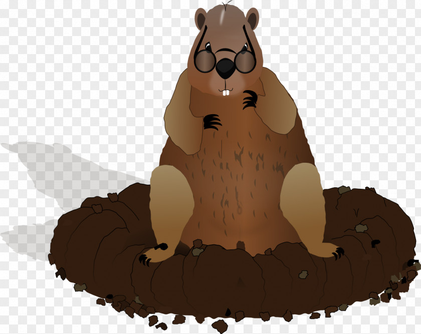 Bear Shadow Cliparts Punxsutawney Phil Groundhog Day Clip Art PNG