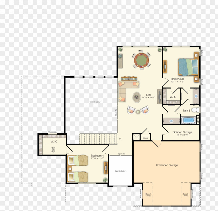 House Floor Plan Lakeside PNG