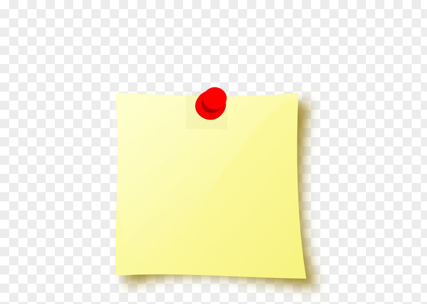 Sticky Note Material Rectangle PNG