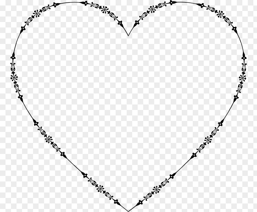 Valentines Card Line Art Heart Clip PNG